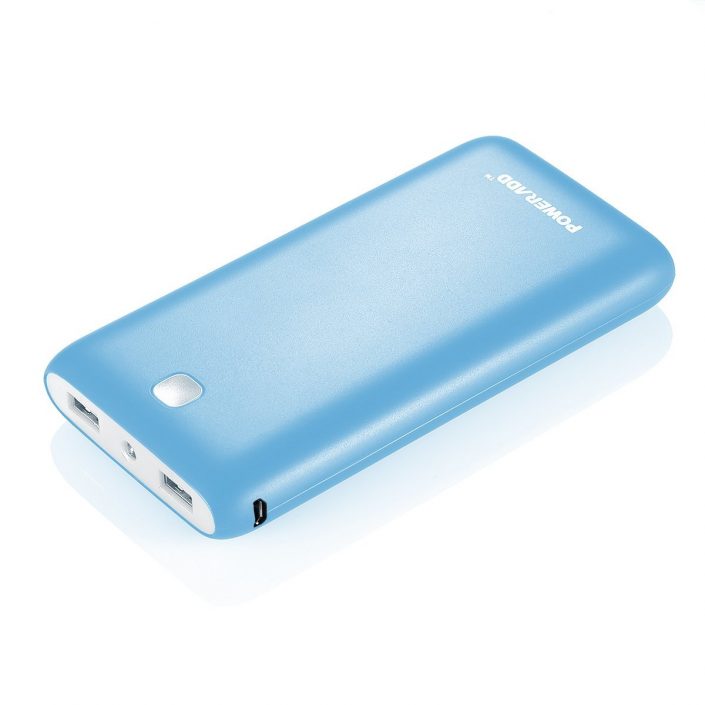 Poweradd X7 20000mAh Battery Bank Portable Charger Blue Color