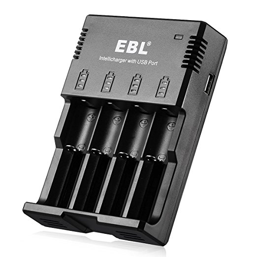 Ni-MH Ni-CD Li-ion Universal Battery Charger 4 Slot Smart Rechargeable Battery Charger For Phone