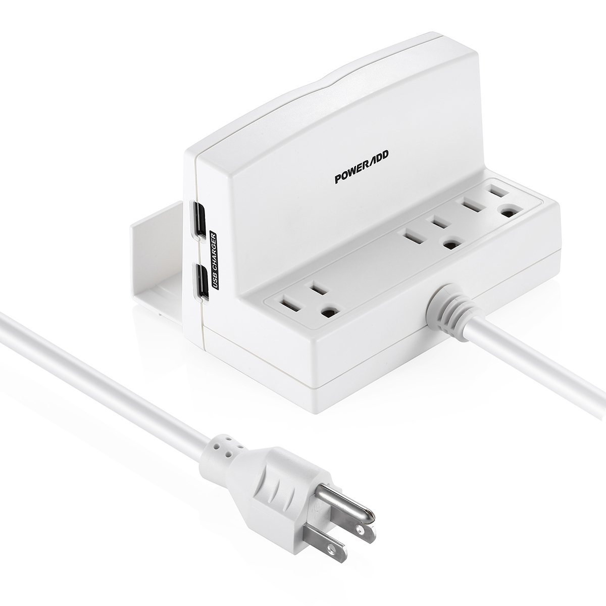 Safe Desktop Surge Protector With Usb Three Power Strip Plug Three Power Strip Desktop Surge Protector With Usb