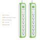5-Foot Cord 900 Joules Surge Protector Commercial Power Strip