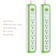 5-Foot Cord 900 Joules Surge Protector Commercial Power Strip