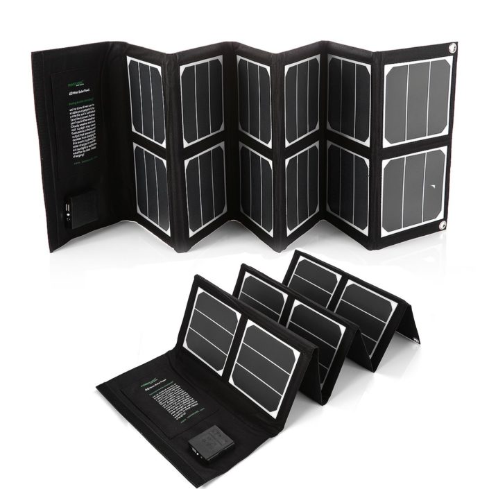 40W Foldable Solar Charger For Tablets, Phones And Laptops 40W Foldable Solar Power Bank For Smartphone / Tablet