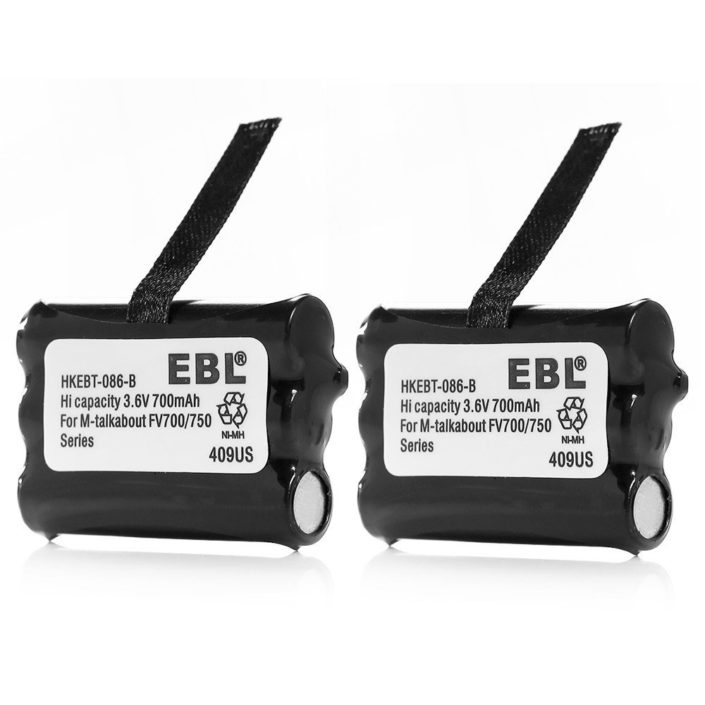 Two Way Radio 3.6 V 700mAh Cordless Phone Battery FV700 FV750 Motorola Talkabout Battery Replacement 3.6V 700mAh