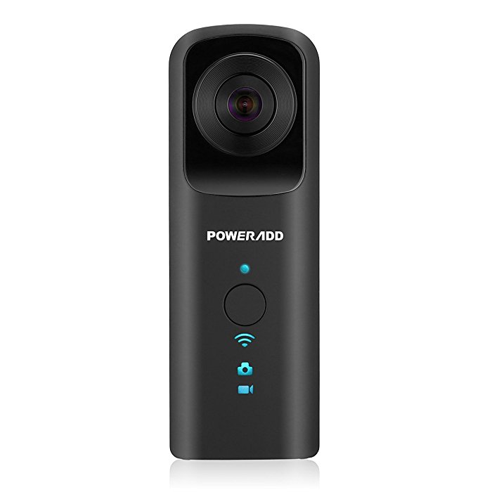 VR Panoramic 360° HD Video Camera With Dual Lens