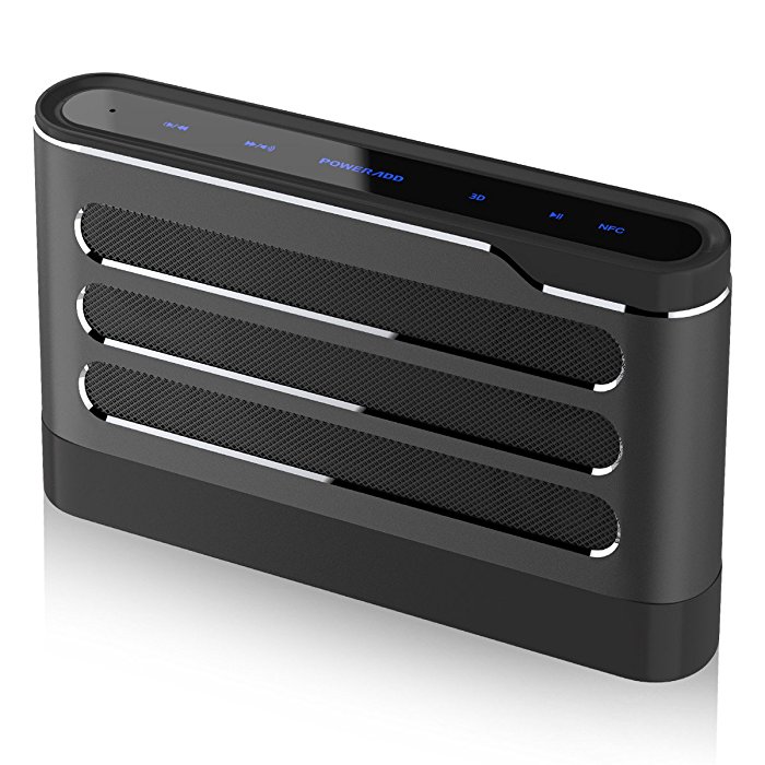 multifunction bluetooth speaker compatible with NFC devices Portable Wireless Bluetooth Stereo Speaker With Built-in Microphone