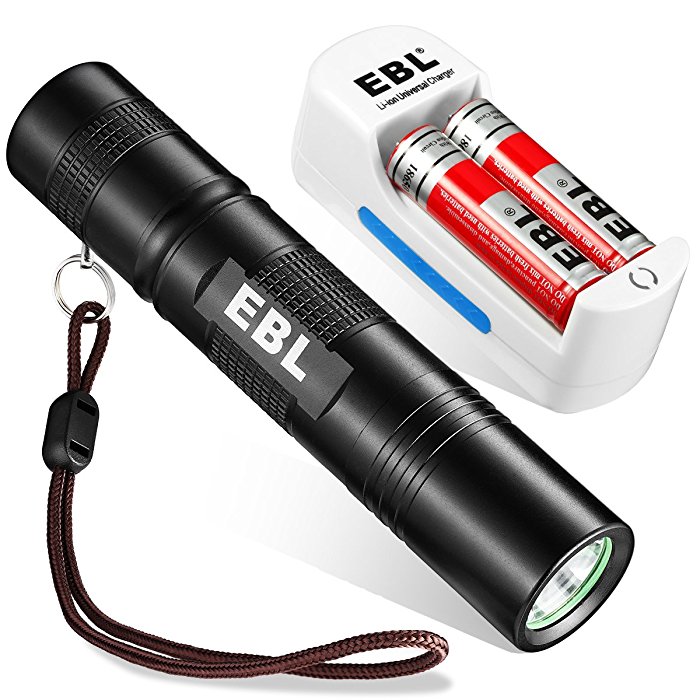 High Beam Multi-purpose Mini LED Torch Light EBL High Power Military LED Flashlight IP65