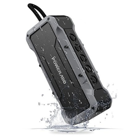 Rugged Waterproof Bluetooth Speaker , Durable Bluetooth 4.2 Speaker