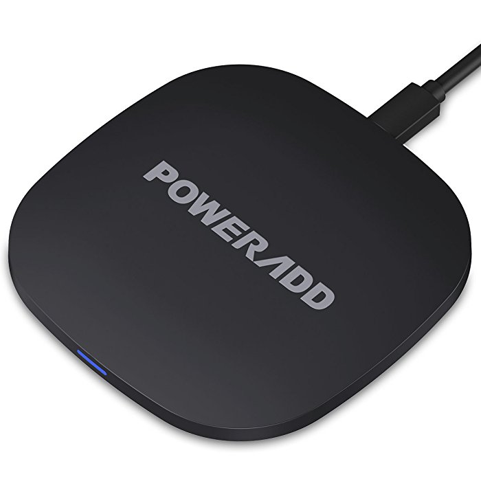 Wireless Cell Phone Charging Mat for all Qi-Enabled Devices 10W Fast Wireless Charger Charging Pad for Samsung Galaxy S7, S8 etc