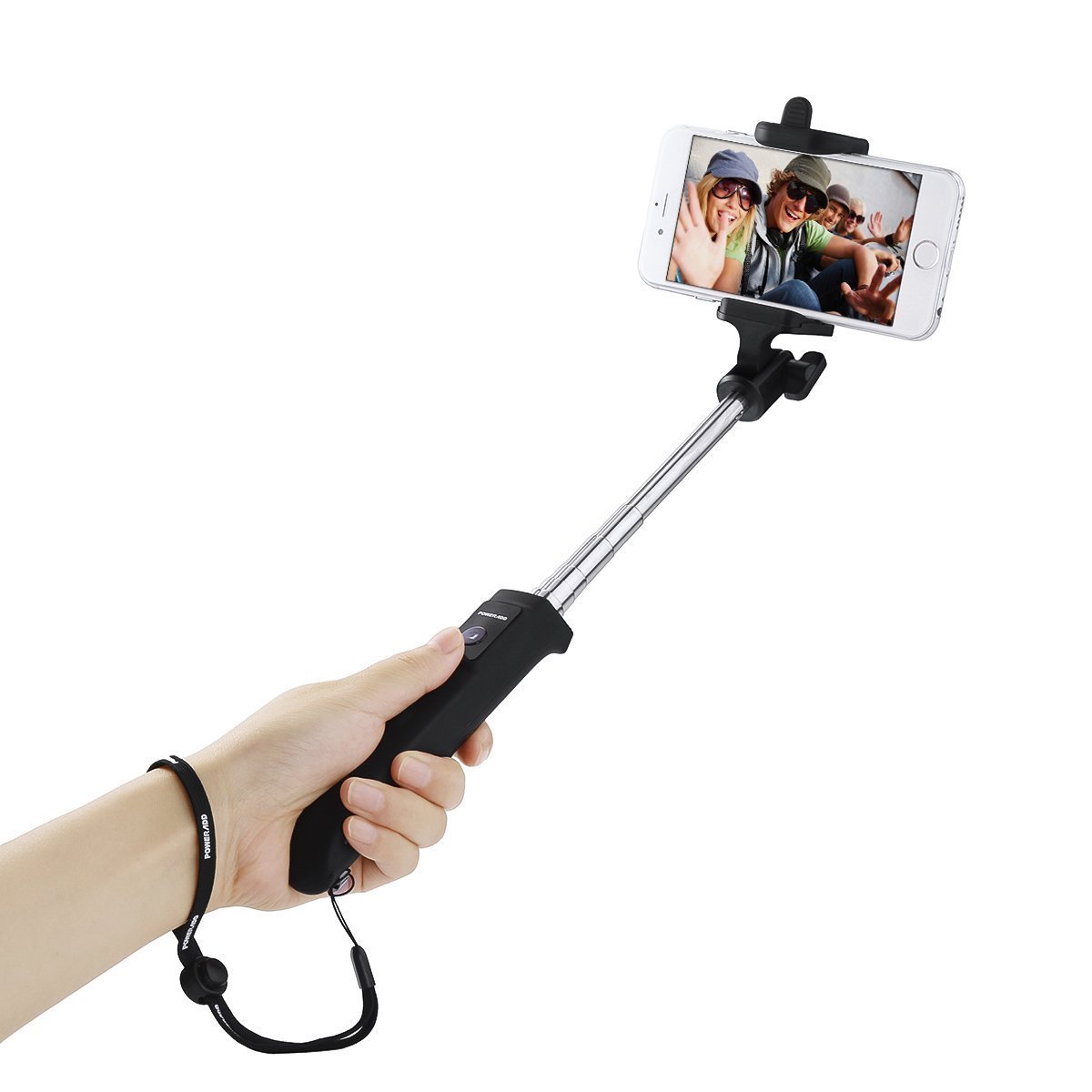 Poweradd Bluetooth Selfie Stick Selfportrait Monopod with Builtin