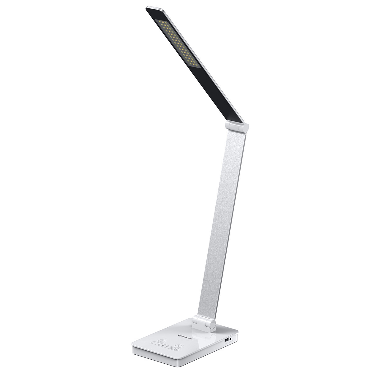 Poweradd Aluminum Alloy Dimmable Led Desk Lamp With Usb