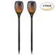Waterproof Outdoor Solar Tiki Torches for Backyard Patio Driveway